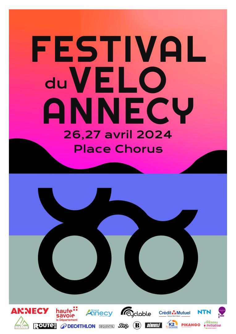 affiche festival velo annecy