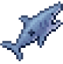Obstacle requin surprise sur la piste
