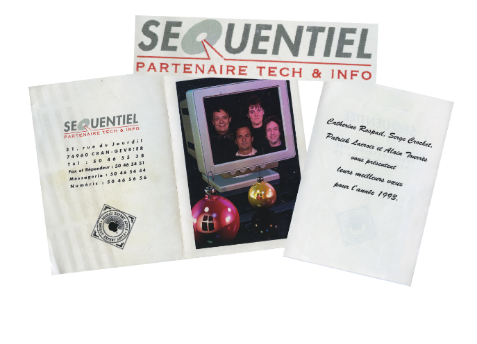Carte voeux 1993